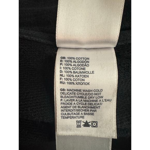 VTG Y2K The North Face Women’s Embroidered Hem/Cuff Full Zip Hoodie Large Black - Picture 11 of 11